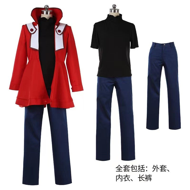 Anime Yu-Gi-Oh! Yu Gi Oh GX Jaden Yuki Judai Yuki Cosplay Costume Halloween Clothes For Women Men Uniform