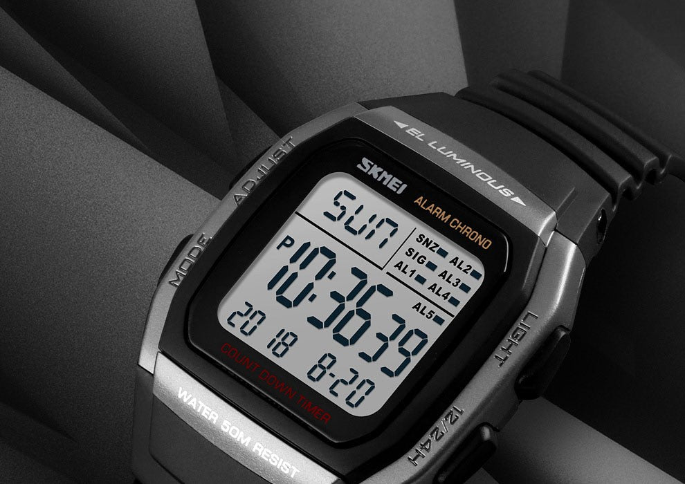 SKMEI Men Wristwatch Casual Outdoor Male Clock Luminous montre homme Digital Dual Time Sport Mens Watches 1251 2100 1278