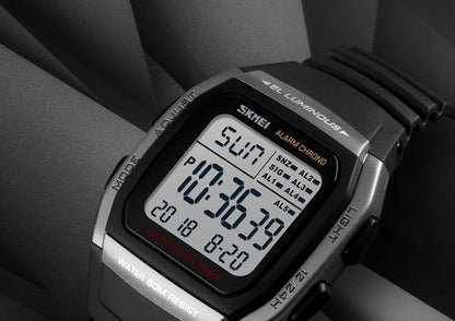 SKMEI Men Wristwatch Casual Outdoor Male Clock Luminous montre homme Digital Dual Time Sport Mens Watches 1251 2100 1278