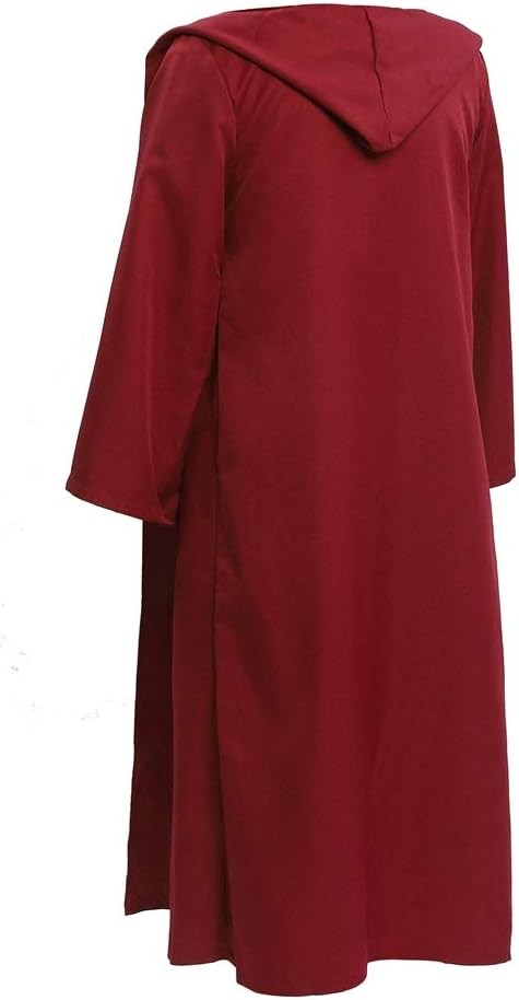 2024  Wizard Tunic Hooded Robe Halloween Cloak Cosplay Costumes Brown  cosplay costumes