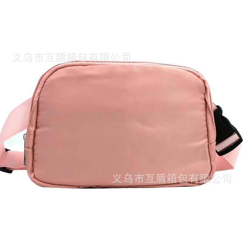 Men's chest bag, mobile phone bag, small shoulder bag, suitable for outdoor exercise, running