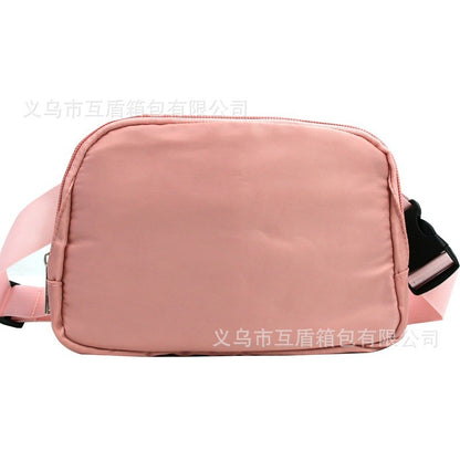 Men's chest bag, mobile phone bag, small shoulder bag, suitable for outdoor exercise, running