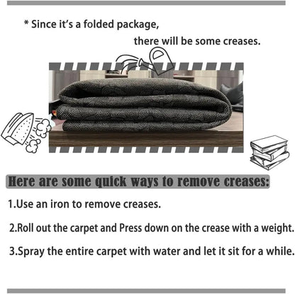 Merry Christmas Christmas Tree Enlargement Doormat Machine Washable for Living Room, Bedroom, Kitchen, Household Entry Doormat