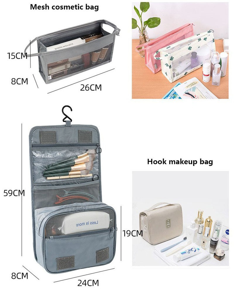 7/8/9-piece Set Travel Storage Bags,Digital Toiletries Shoes Clothes Organizer bag Suitcase Clothes Tidy Pouch,Packing Cubes Set