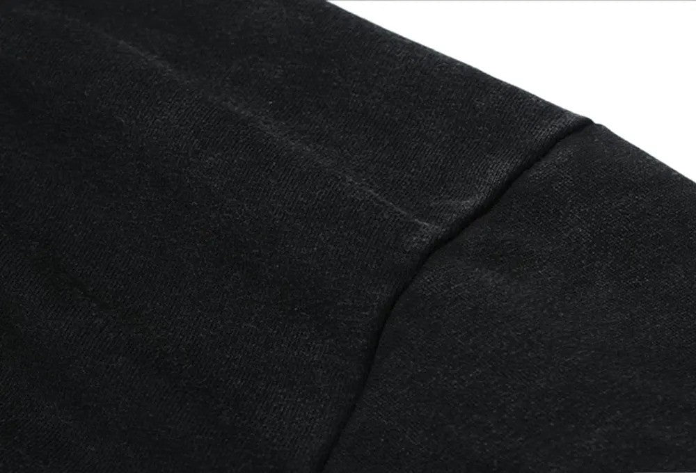 ? 3.1415926 New Print Loose Man Hoodies Women Long Sleeve Washed Hooded Oversized Pocket Coat Harajuku Up Male Sweatshirts