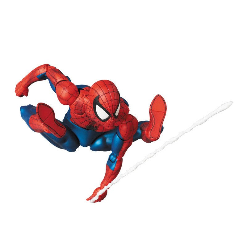 Novos Brinquedos Boneco Articulado Homem-Aranha Mafex 075 16cm de Alta Qualidade Homem-Aranha Vários Acessórios Modelo Boneca Colecionável Presentes Infantis