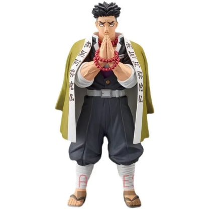 Demon Slayer Bonecos de Anime 15cm Modelo Kimetsu No Yaiba Bonecos de Ação Nezuko Zenitsu Giyuu Kyoujurou Mitsuri Brinquedos de Boneca para Crianças