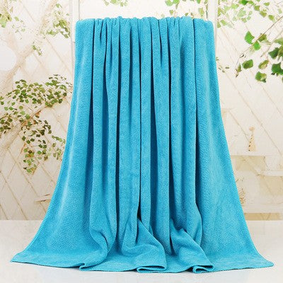 100X200cmMicrofiber Bath Towel ,  Extra Absorbent, Fast Drying, Multipurpose for Swimming, Fitness, Sports, Yoga, Grey