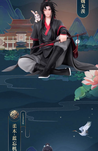 Mo Dao Zu Shi Yunge Yayun Wei Wuxian Lan Wangji Figures Genuine Anime Peripheral Collectible Model Desktop Decoration Doll Gift