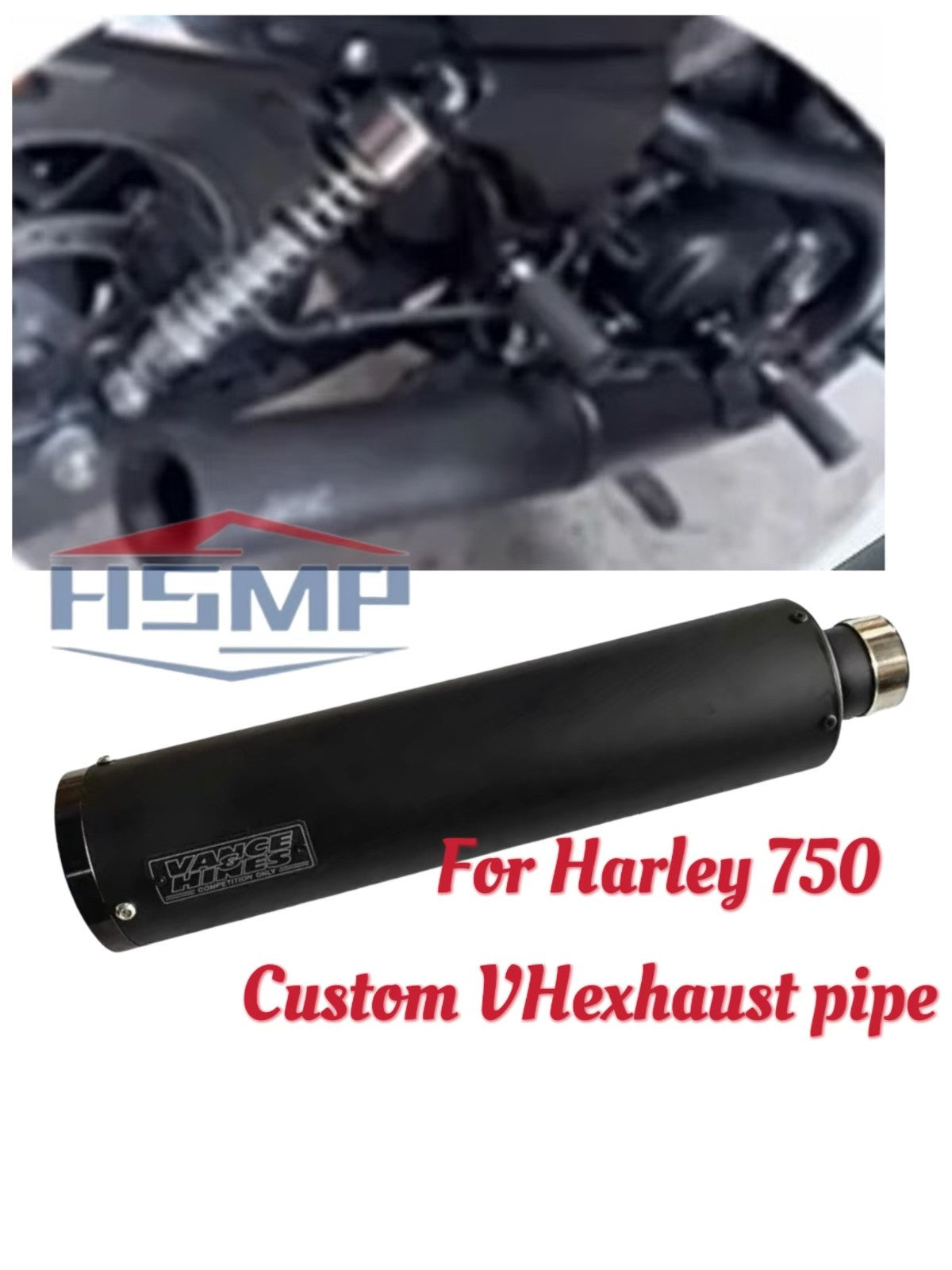 For Motorcycle Harley 750street bike 750 exhaust tail section exhaust Harley street 750 street500XG500 XG750 exhaust