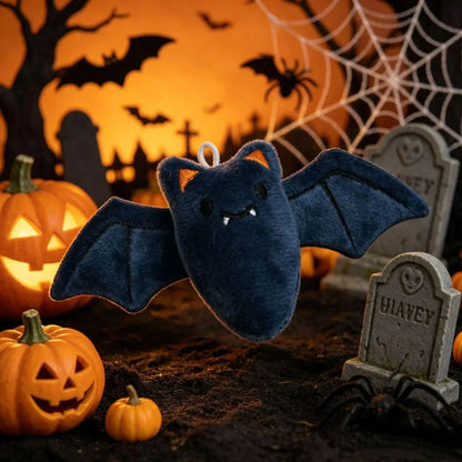 Funny Halloween Plush Keychain Pumpkin Head Kawaii Cartoon Plush Pendant Decoration Soft Furry Bag Pendant Gift Giving