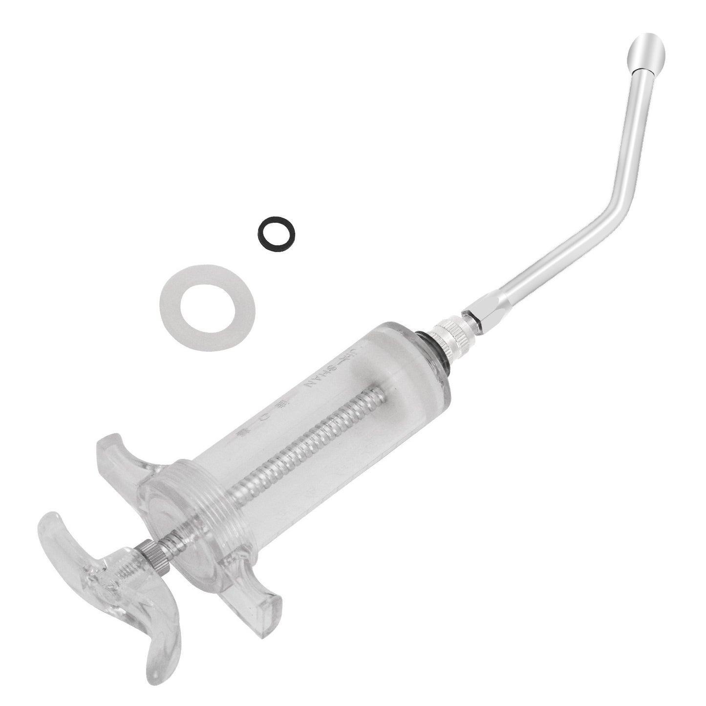 10/20/30/50/100ml Seringa Automática Avícola Com Agulha Injetor Animal Ajustável Vacina Injeção Ferramenta Veterinária Para Aves Gado