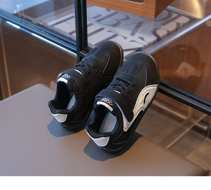 Children Sneakers Autumn New Soft Sole Lightweight Non Slip Girls Running Shoes Fashion Cross Tied Comfortable Boys Casual Shoes