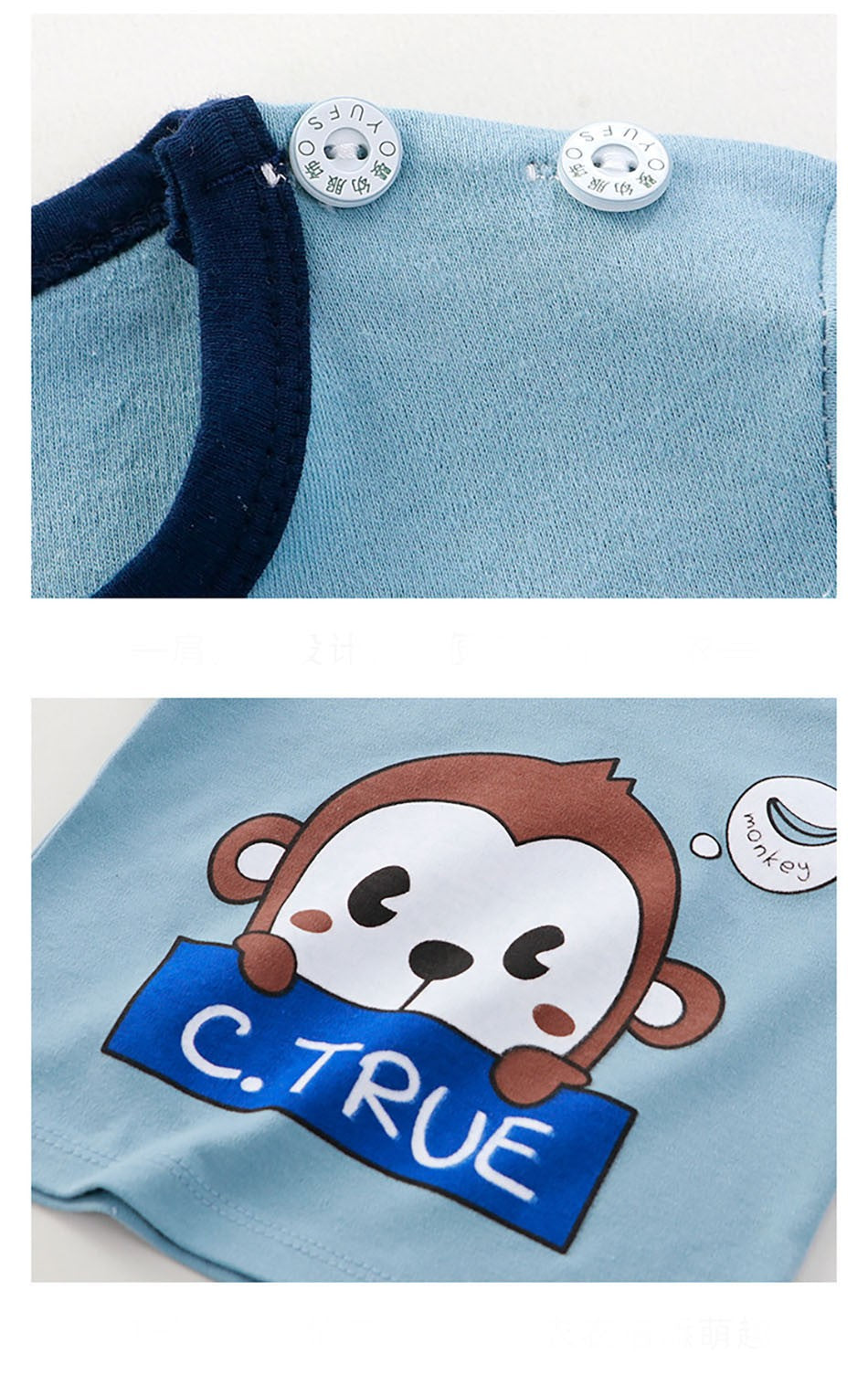 Cotton Children Pajamas Sets Unisex Soft Comfort Warm Cute Cartoon Printed Suitable Boys Girls Perfect for Autumn Winter Warmth