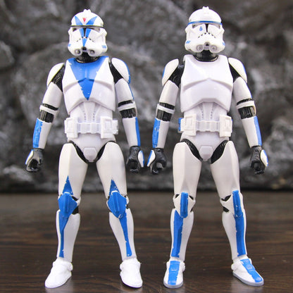 Star Wars 501st Legion ARF ARC Trooper Jesse Hardcase Commander Bane Denal Tup Dogma Boneco de Ação 6" Fase 2 Rex Team Clone Brinquedo