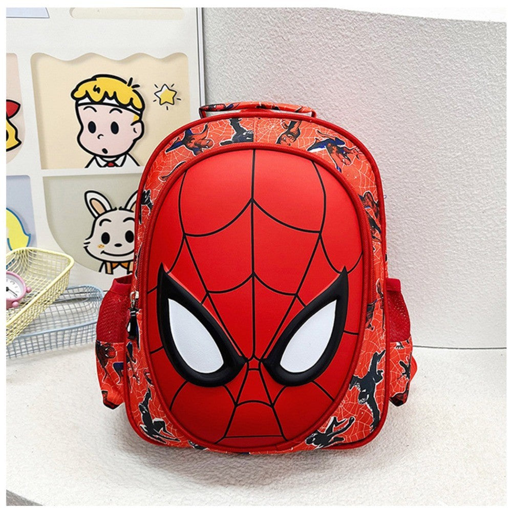 Mochila Infantil Escolar Homem-Aranha da Marvel, Bonita, Leve, Ergonômica, para Meninos e Meninas do Jardim de Infância