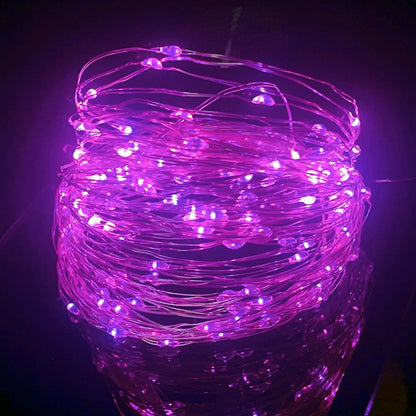 With Battery LED String Lights Copper Silver Wire Garland Light Fairy Lights Party Decoration for Christmas Wedding 1/2/3M