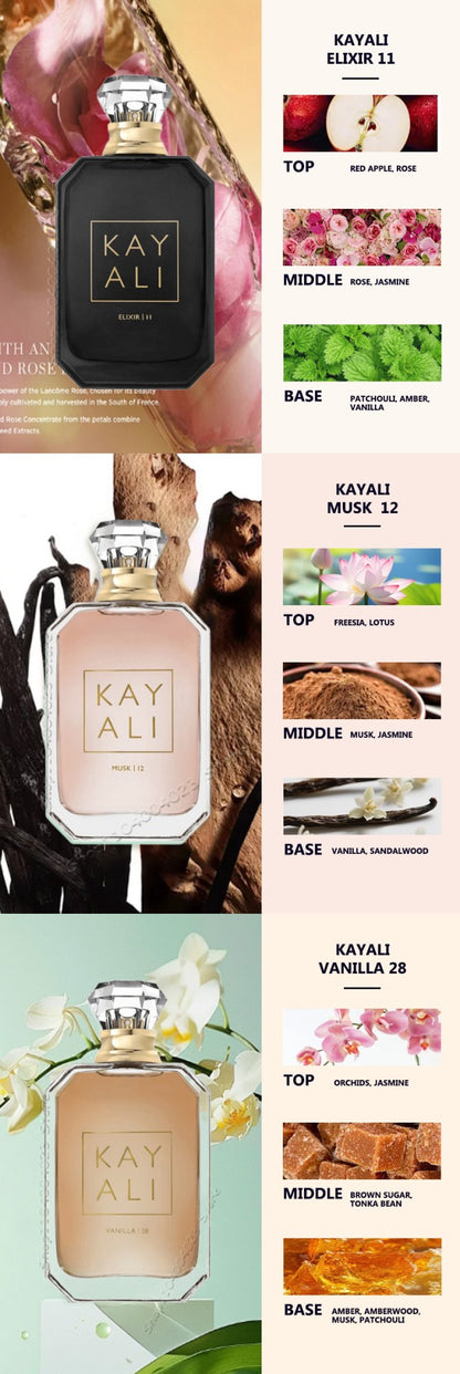Perfume KAYALI 81 100ML Perfume Árabe Original KAYALI Yum Boujee Marshmallow Eau de Parfum para Unissex Perfumes KAYALI 28