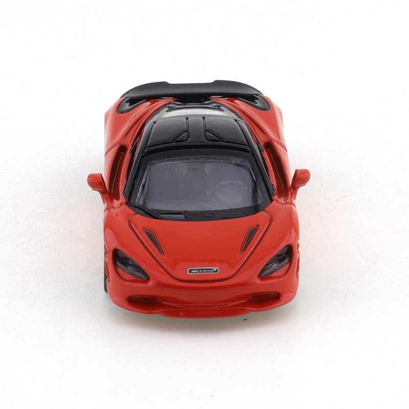 TSC 1:64 McLaren 750S Modelo de Carro Esportivo Simulação em Miniatura Liga Fundida Brinquedo de Carro Pequeno Ornamento de Coleção para Meninos