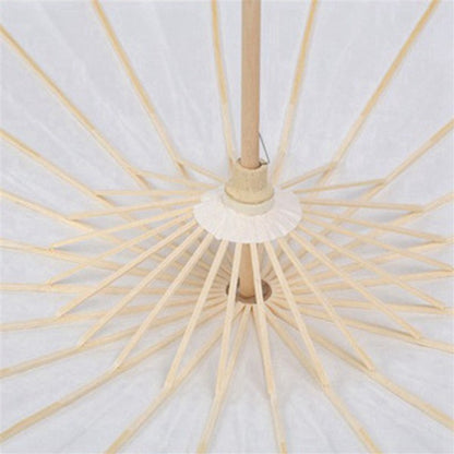 16PCS Paper Parasol Wedding Umbrella Party Favor 30Cm Bamboo Umbrellas For Bridal Shower Centerpieces Photo Props