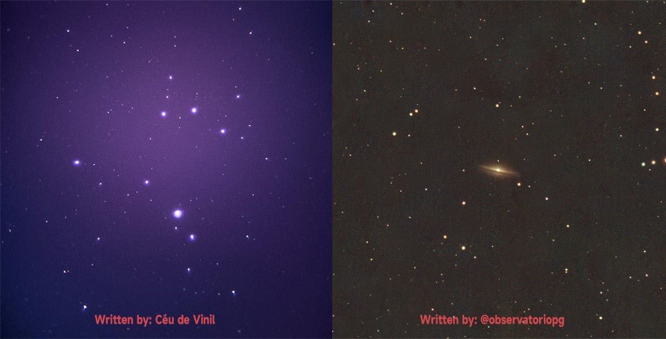 Telescópio Astronômico Refrator Svbony SV48P 90/102mm Abertura OTA com Focador de Duas Velocidades para Astrofotografia de Céu Profundo