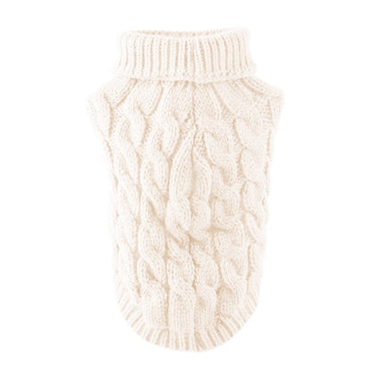 Suéter Clássico Liso para Cães Filhotes de Chihuahua, para Cães Pequenos, Roupa Quente de Inverno para Animais de Estimação, Pulôveres para Yorkshire Schnauzer Disfraz de Perro