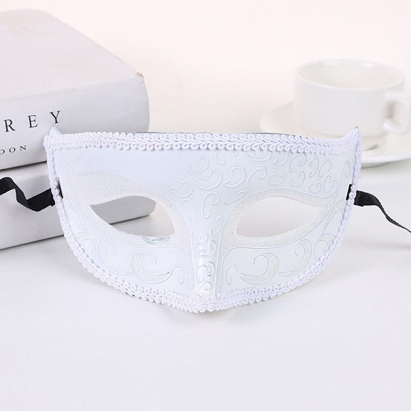Masquerade Masks for Couple Venetian Woman Lace Men PP Cosplay Costume Carnival Prom Party Personality Headdress Masks