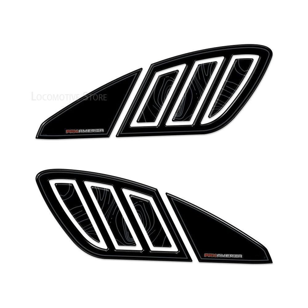 Kit Protetor Tanque Adesivo Resina Epóxi Gel 3D PanAmerica 1250 2023 para Harley Davidson Pan America 1250 2020-2023