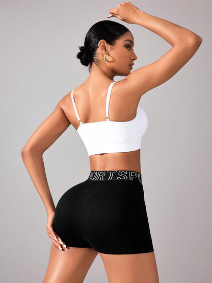 Women Workout Shorts Scrunch Shorts Seamless High Waisted Contour Gym Yoga Biker Shorts