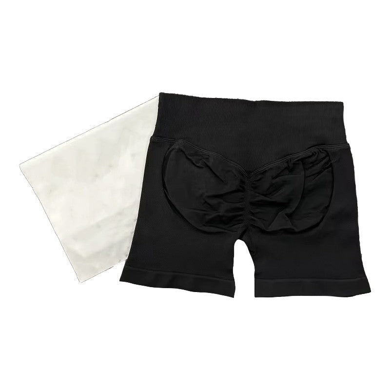 D-logo Impact Shorts Seamless Scrunch Bum Workout Gym Shorts Low Ribbed Waist Band Yoga Short Booty Hight Stretch Running shorts