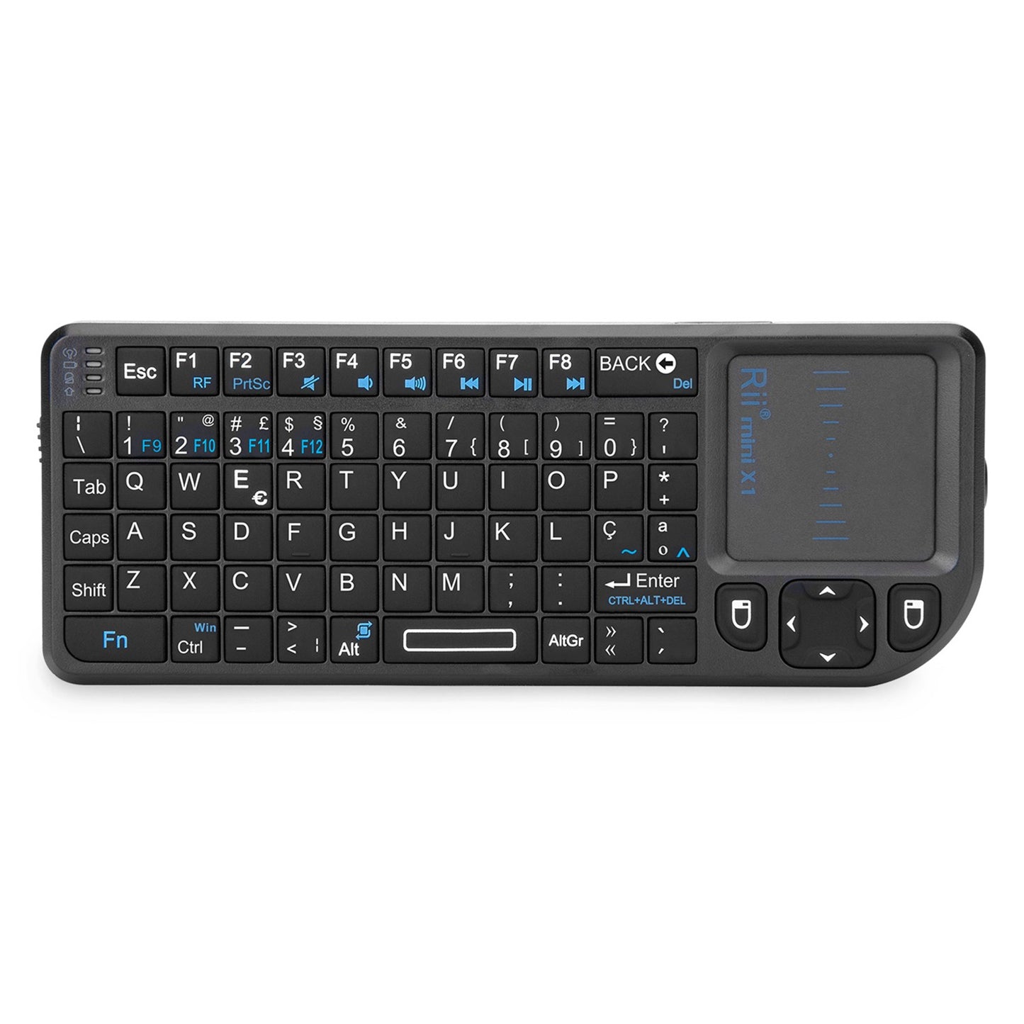 Original Rii X1 2.4GHz Mini Wireless Keyboard English/RU/ES/FR Keyboards with TouchPad for Android TV Box/PC/Laptop
