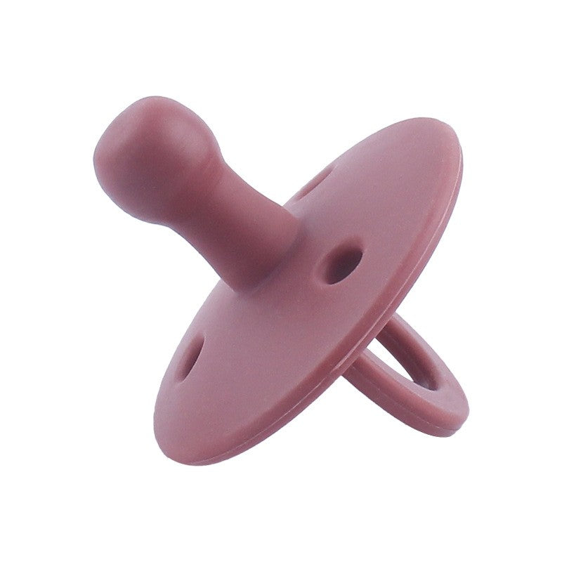 Baby Silicone Pacifier Soft BPA Free Soother Infant Dummy Nipple Newborn Baby Teether Toy Teething Nursing Pacifier Chain Pendan