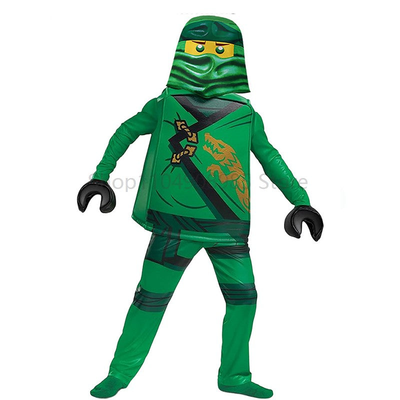 Anime Game Ninja Costumes for Boys and Girls Sets Halloween Children's Cosplay Performance Costumes Sutit