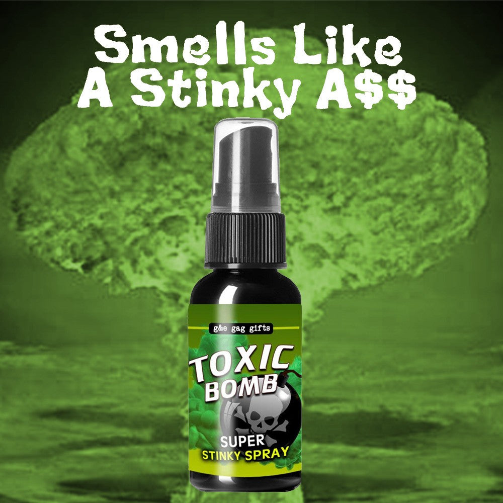 Novelties Liquid Fart Gag Prank Joke Spray Can Stink Bomb Smelly Stinky Gas 30ML