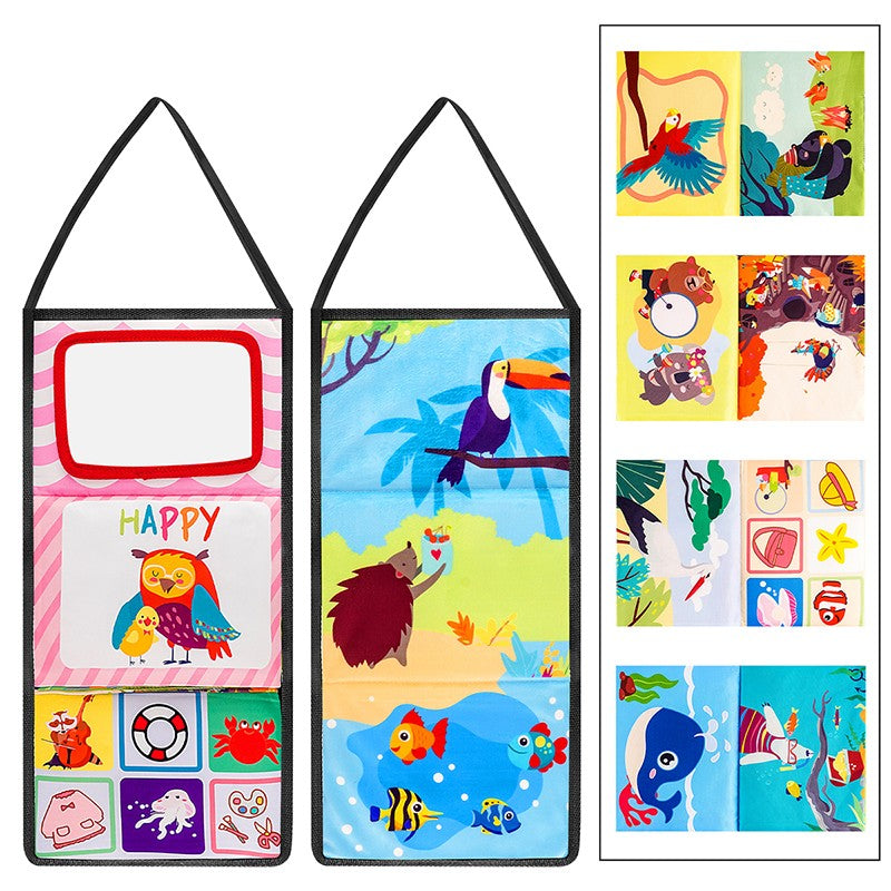 Black and White Newborn Mirror Toys BabyTummy Time for Babies MontessoriDevelopment Crawl High Contrast ActivitySensory Toy