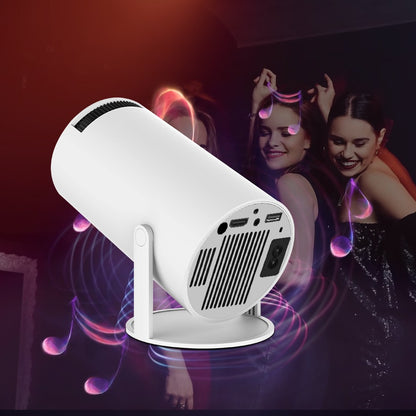Projetor Magcubic HY300 Pro 4K 260ANSI Android 11 Portátil Dual WiFi6 BT5.0 Cinema ao Ar Livre Home Theater Suporta 720P