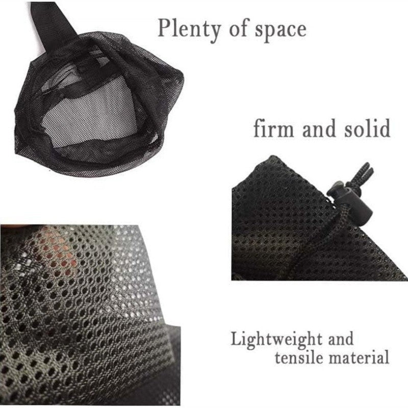 Mochila Portátil com Cordão, Bolsas Pequenas de Bolas para Pendurar, Bolsas de Armazenamento de Futebol, Vôlei, Basquete, Saco de Malha para Brinquedos de Jogo