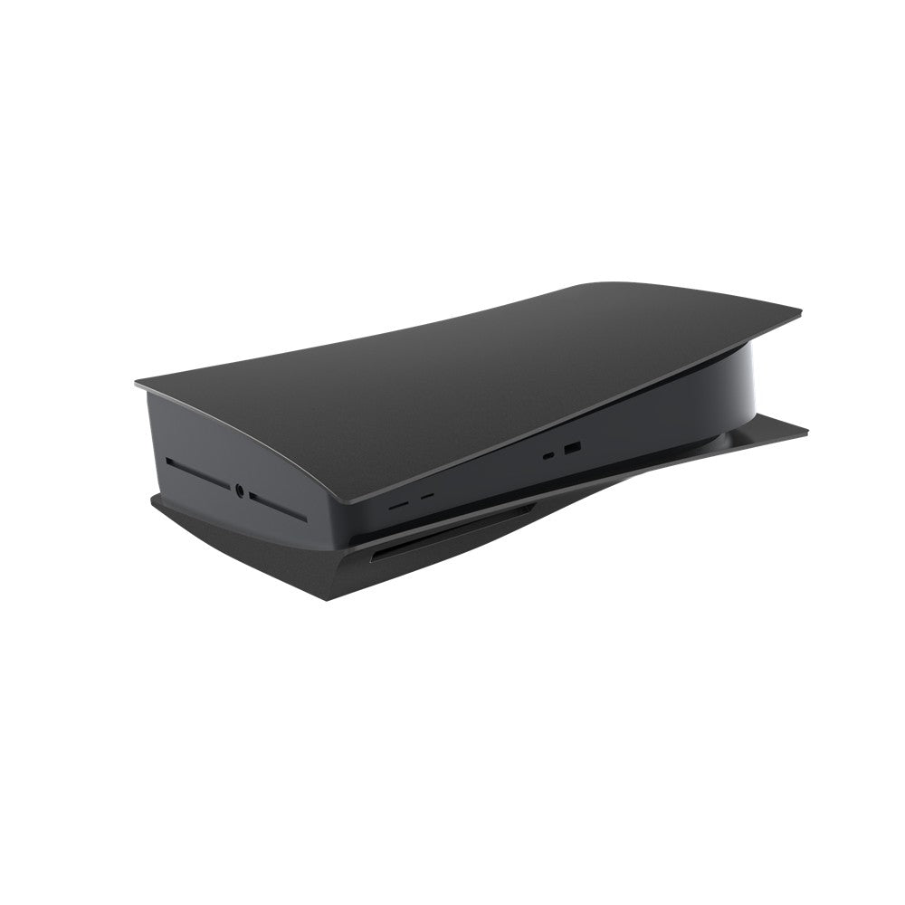 Replacement Plate For PlayStation 5 Disc Console Protective Hard Case PS5 Disc Faceplate Shell Black for PS5 Disc Game Accessory