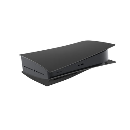 Replacement Plate For PlayStation 5 Disc Console Protective Hard Case PS5 Disc Faceplate Shell Black for PS5 Disc Game Accessory
