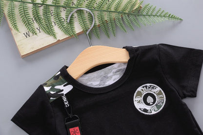 New Summer Baby Girl Clothes Suit Kids Boys Outfits Children T-Shirt Shorts 2Pcs/Sets Toddler Casual Costume Infant Tracksuits