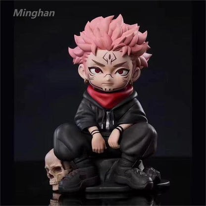 12-13cm Jujutsu Kaisen Anime Figure 2 Style Satoru Gojo Action Figure Lord of the Curse Sukuna Figurine Collection Model Doll To