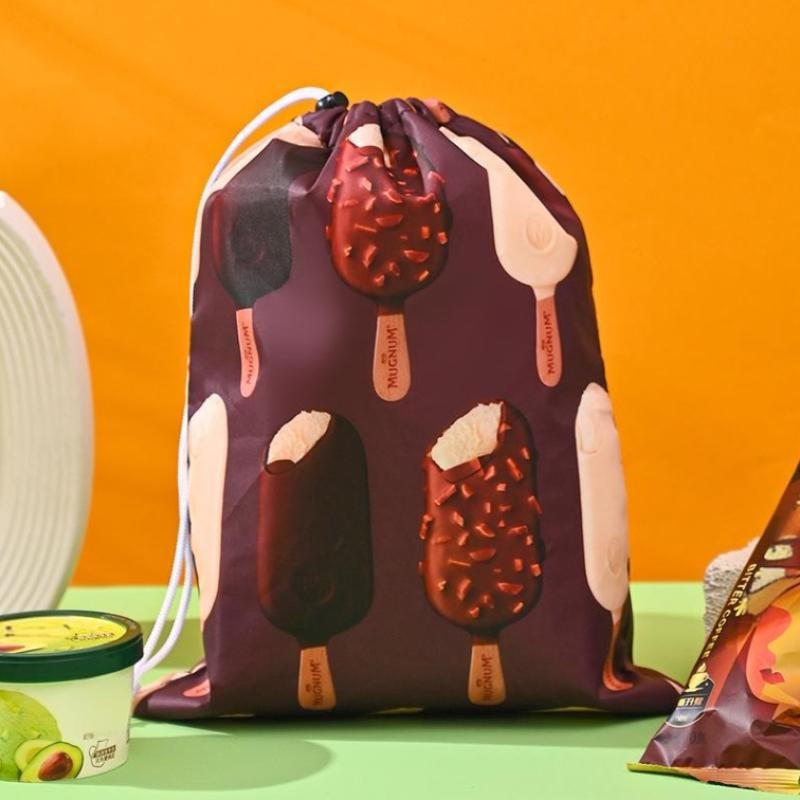 1/3PCS Fruit Vegetable Freshkeeping Bag Banana Storage Bag Vegetable Preservation Anti Ripening Insulated Drawstring Reusable