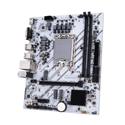 Placa-mãe HUANANZHI B760M VH B M-ATX DDR4 Suporta CPU Intel LGA 1700 de 12ª e 13ª Geração B760 12100F 12400F 12490F 12600F 12700F 13600F