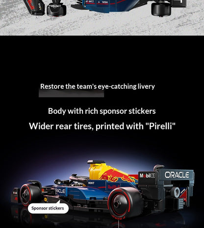 LEGO 77243 Speed Champions Oracle Red Bull Racing RB20 Modelos de Carro de Corrida de F1 - Conjunto de Construção para Adultos, Maiores de 18 Anos, 251 Peças
