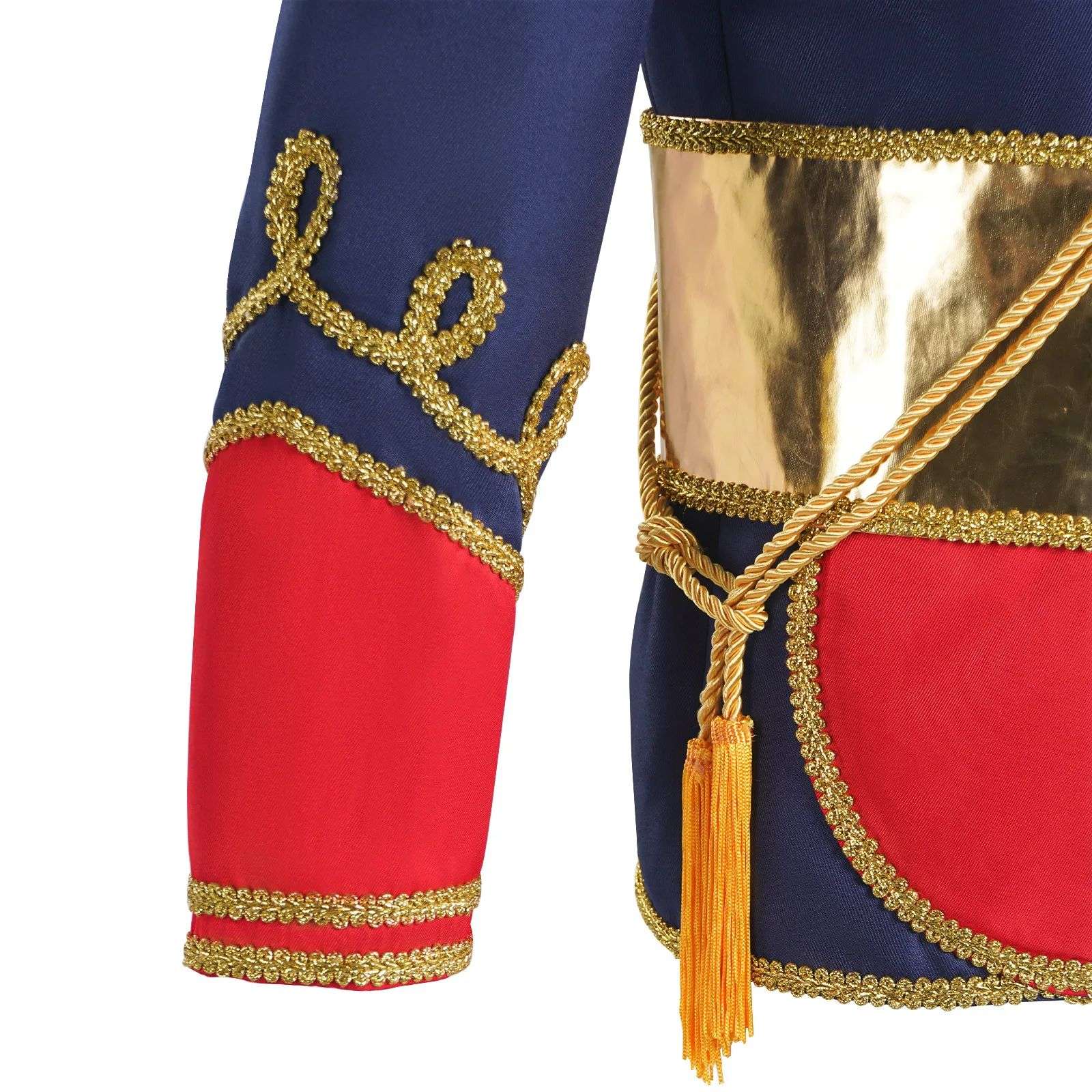 Medieval Royal Military Cosplay Uniform Coat Colonial Tuxedo Halloween Masquerade Court Jacket Adult Men Nutcracker Costumes