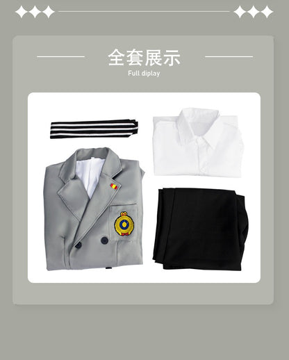 Persona 5 Goro Akechi Crow Cosplay Costume Anime Game Roleplay Halloween Uniform Men Women Convention Full Set