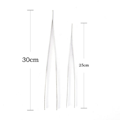 1PC Utensílios de Cozinha em Aço Inoxidável Pinça de Churrasco Pinça de Alimentos Pinça Clipe Pinça Clipe Ferramentas de Buffet de Churrasco de Restaurante