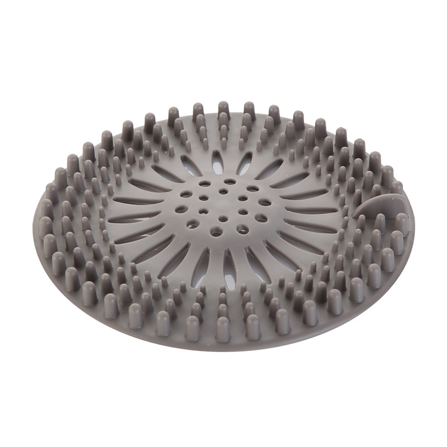 Silicone Drain Hair Catcher with Suction Cup Shower Bathtub Drain Strainer Hair Filter Drain Sink Strainer Bathroom Accessories