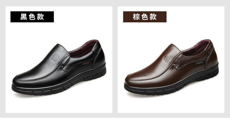 Handmade Shoes Genuine Leather Casual Shoes For Men Flat Platform Walking Shoes Outdoor Footwear Loafers Breathable Sneakers