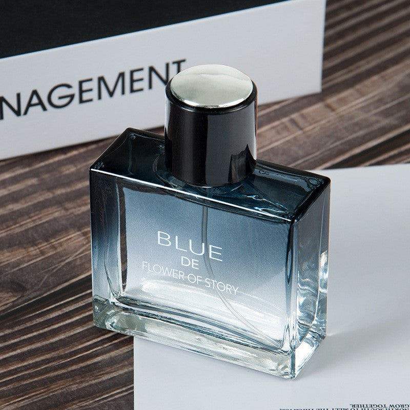 Men's Perfume Lasting Fragrance Ocean Fragrance Gulong Water Charm Sports Perfume Story of Flowers Spray Flirting Pheromone